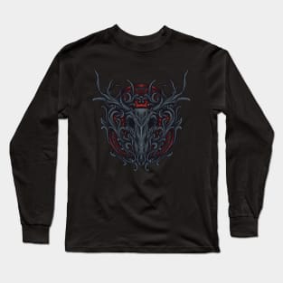 deer skull Long Sleeve T-Shirt